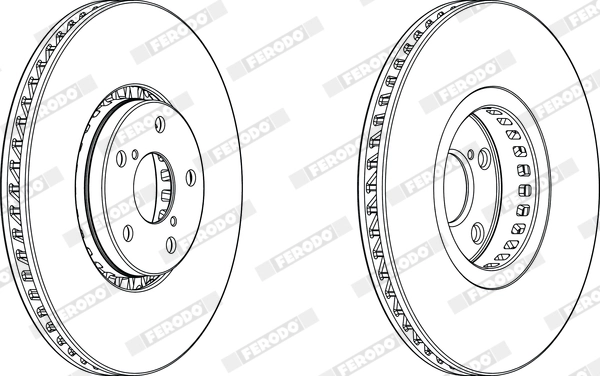 Brake Disc PREMIER DDF1957RC-1