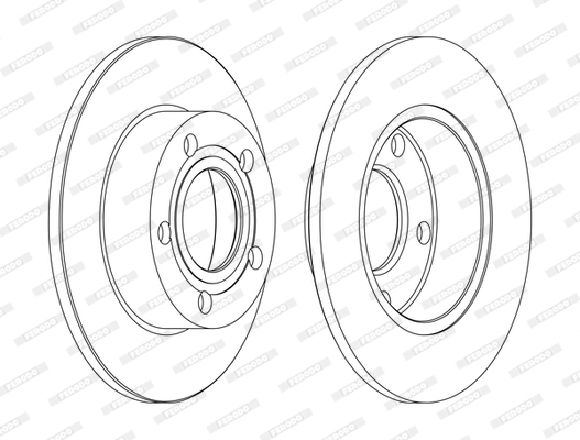 Brake Disc PREMIER Coat+ disc DDF952C