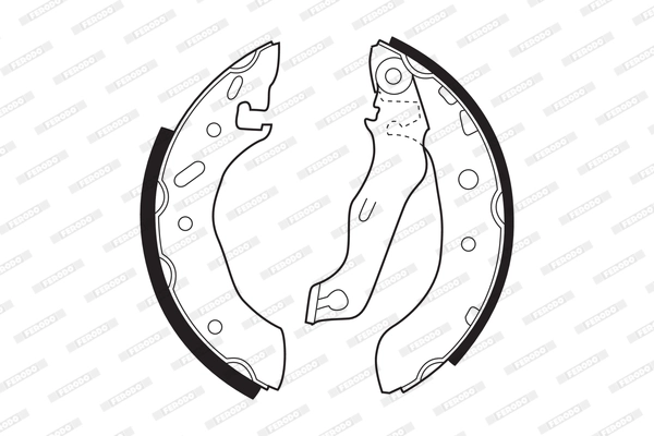 Brake Shoe Set PREMIER FSB543