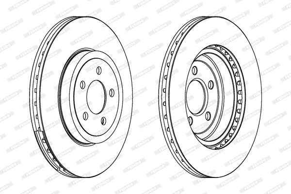 Brake Disc PREMIER DDF1765C-1