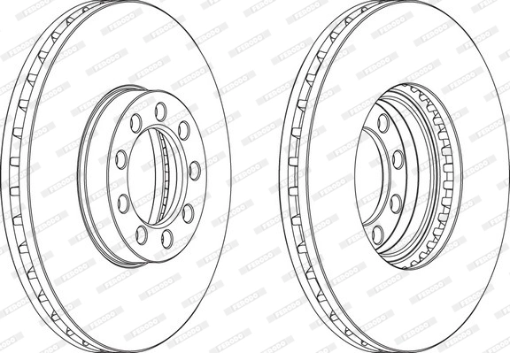 Brake Disc PREMIER FCR329A