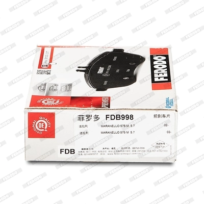 Brake Pad Set, disc brake PREMIER ECO FRICTION FDB998