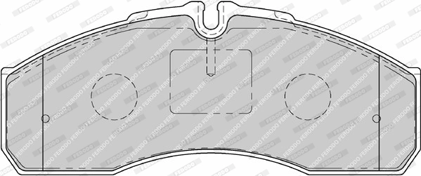 Brake Pad Set, disc brake PREMIER ECO FRICTION FVR1791