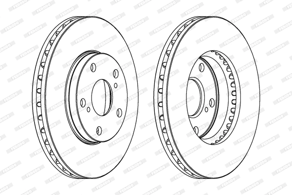 Brake Disc PREMIER DDF501