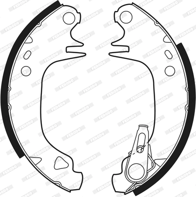 Brake Shoe Set PREMIER FSB188