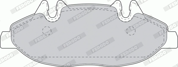 Brake Pad Set, disc brake PREMIER ECO FRICTION FVR1493