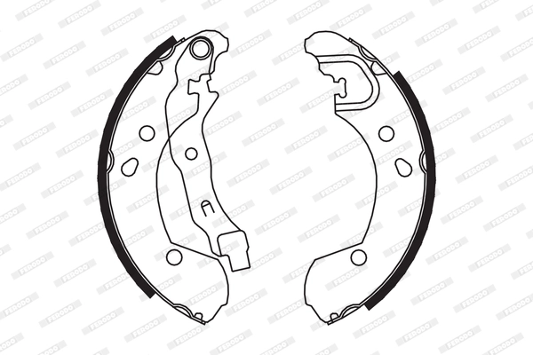 Brake Shoe Set PREMIER FSB649