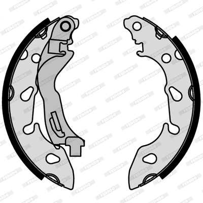 Brake Shoe Set PREMIER FSB4188