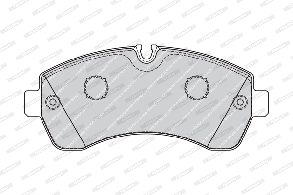 Brake Pad Set, disc brake PREMIER ECO FRICTION FVR1777
