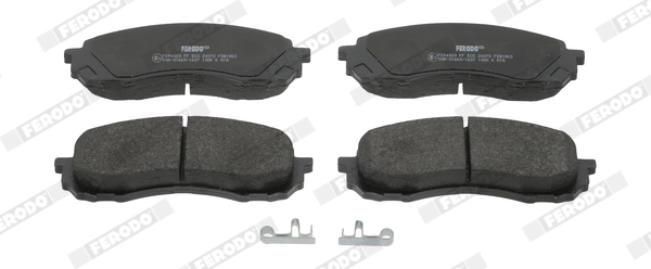 Brake Pad Set, disc brake PREMIER ECO FRICTION FDB1863