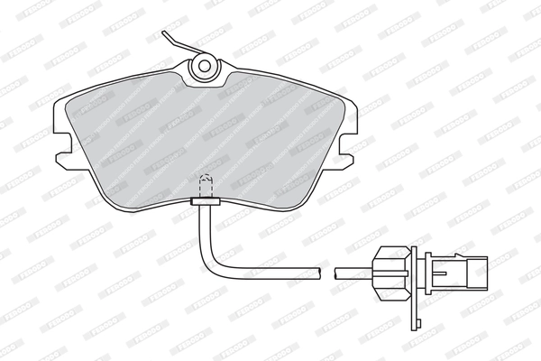 مجموعة بطانة الفرامل، فرامل قرصية PREMIER ECO FRICTION FVR1519