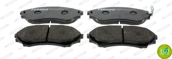 Brake Pad Set, disc brake PREMIER ECO FRICTION FDB1817