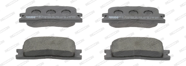 Brake Pad Set, disc brake PREMIER ECO FRICTION FDB1909