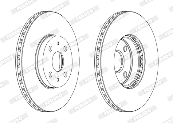 Brake Disc PREMIER Coat+ disc DDF1780C