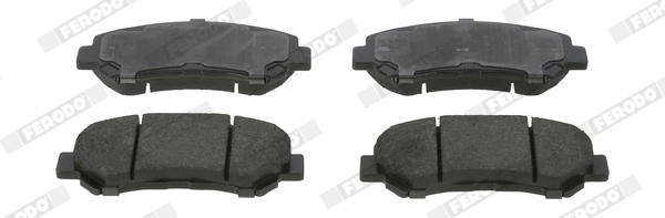 Brake Pad Set, disc brake PREMIER ECO FRICTION FDB4051