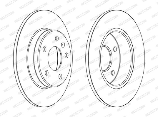 Brake Disc PREMIER DDF2508C