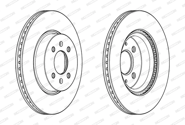 Brake Disc PREMIER DDF2186C