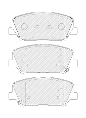 Brake Pad Set, disc brake PREMIER ECO FRICTION FDB4984
