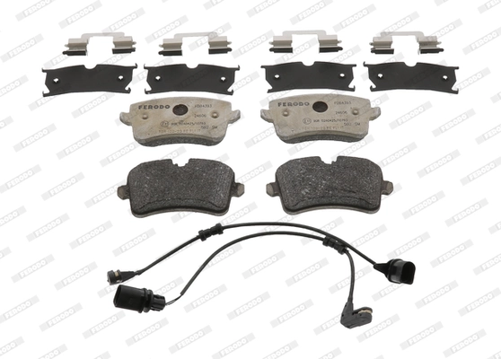Brake Pad Set, disc brake FUSE+ Technology FDB4393