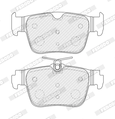 Brake Pad Set, disc brake PREMIER ECO FRICTION FDB5357