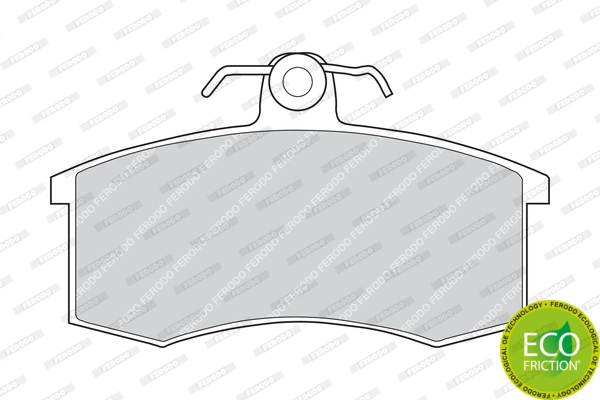 Brake Pad Set, disc brake PREMIER ECO FRICTION FDB527