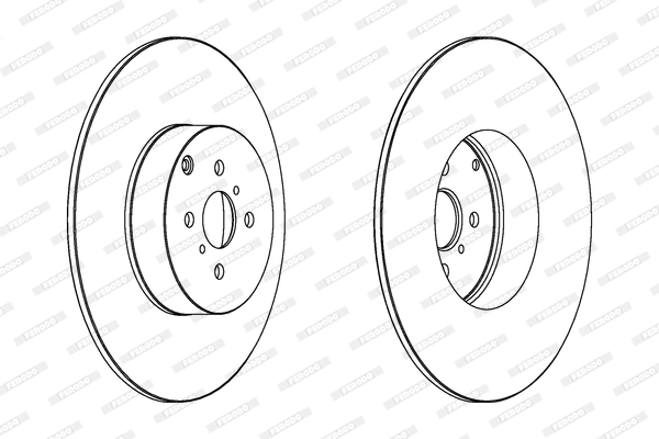 Brake Disc PREMIER Coat+ disc DDF1417C