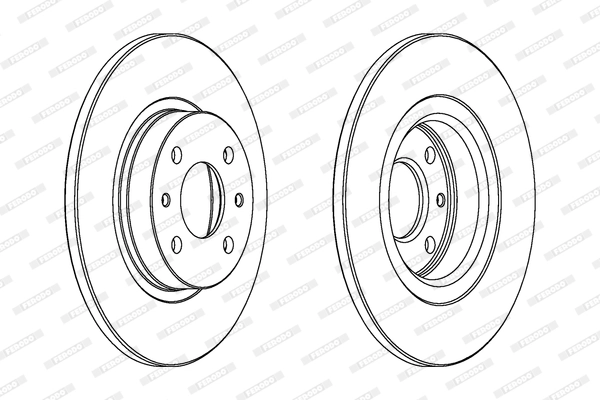 Brake Disc PREMIER DDF141