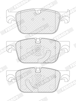Brake Pad Set, disc brake PREMIER ECO FRICTION FDB4994