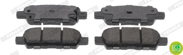 Brake Pad Set, disc brake PREMIER ECO FRICTION FDB1693