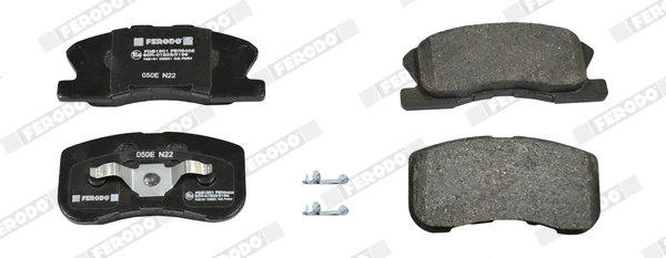 Brake Pad Set, disc brake PREMIER FDB1501