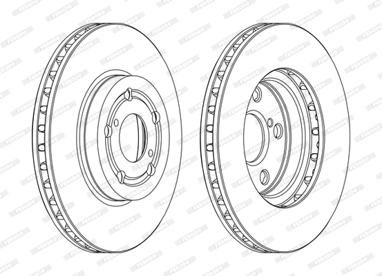 Brake Disc PREMIER DDF1064C