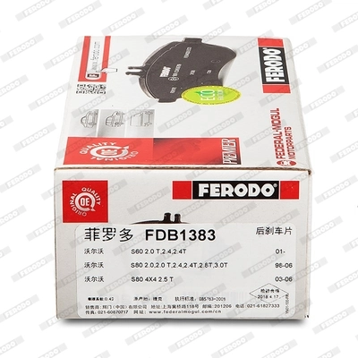 Brake Pad Set, disc brake PREMIER ECO FRICTION FDB1383