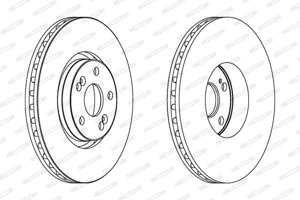 Brake Disc PREMIER DDF1368C-1