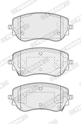 Brake Pad Set, disc brake PREMIER ECO FRICTION FDB5370