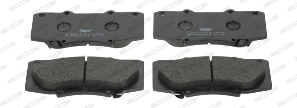 Brake Pad Set, disc brake PREMIER ECO FRICTION FDB4715