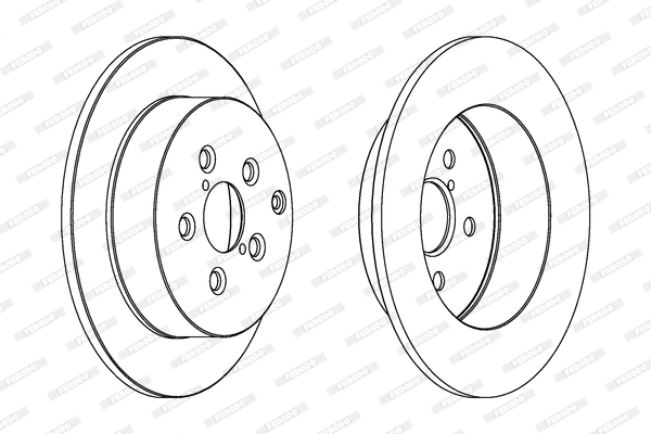 Brake Disc PREMIER DDF1406