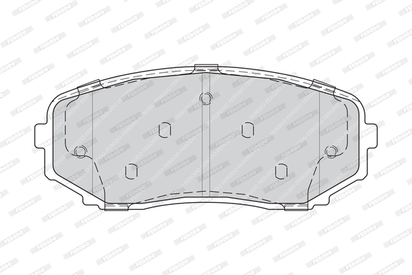 Brake Pad Set, disc brake PREMIER FDB4365