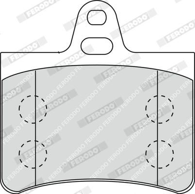 Brake Pad Set, disc brake PREMIER ECO FRICTION FDB1413