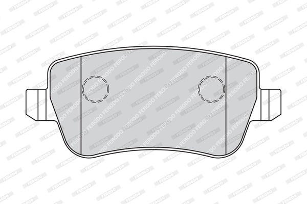 Brake Pad Set, disc brake PREMIER FDB1798