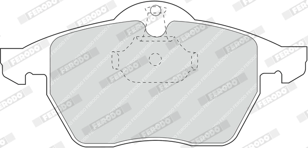 Brake Pad Set, disc brake PREMIER ECO FRICTION FDB1068