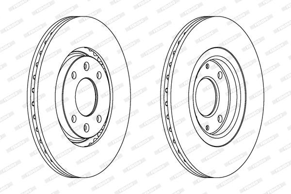 Brake Disc PREMIER DDF489