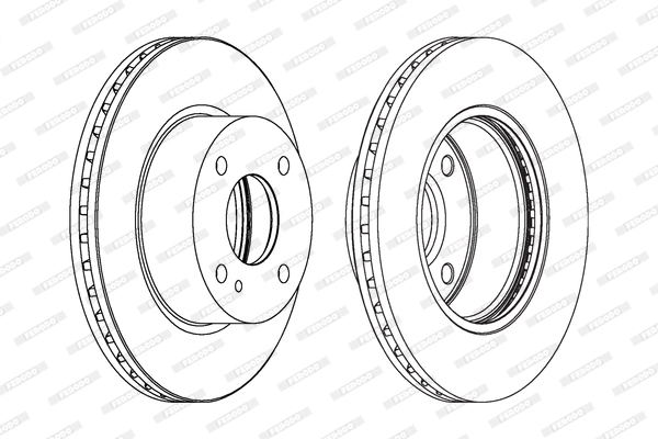 Brake Disc PREMIER Coat+ disc DDF1740C