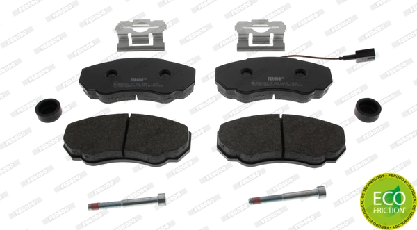 Brake Pad Set, disc brake PREMIER ECO FRICTION FVR1478