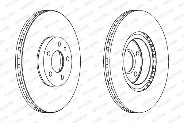 Brake Disc PREMIER DDF156