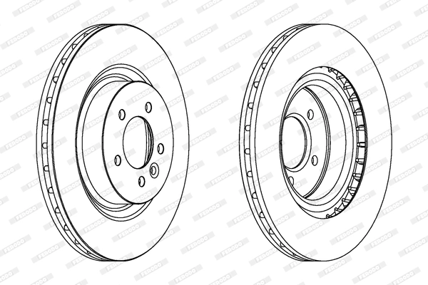 Brake Disc PREMIER DDF1434C-1