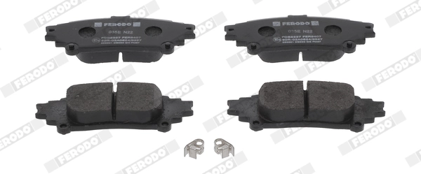 Brake Pad Set, disc brake PREMIER ECO FRICTION FDB5237