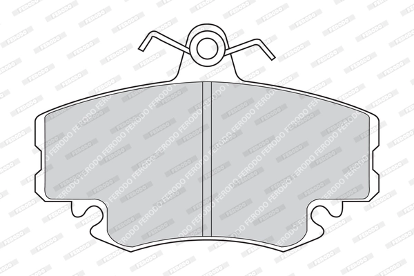 Brake Pad Set, disc brake PREMIER FDB1781