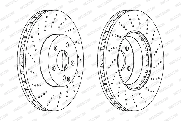Brake Disc PREMIER DDF1694C-1