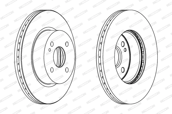 Brake Disc PREMIER DDF1738C
