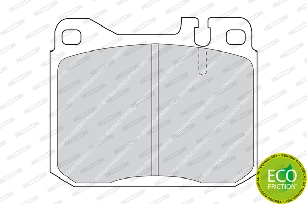 Brake Pad Set, disc brake PREMIER ECO FRICTION FDB243